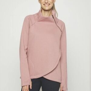 | Athleta | cozy karma asym pullover. Size M.